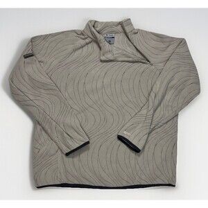 Women’s Columbia GRT Performance Trekking Sz Large L Fleece Sweatshirt Y2K Retro